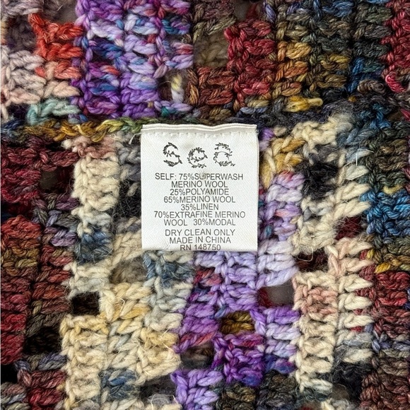 SEA New York Wool-Blend Crochet Peplum-Hem Felicity Cardigan - Picture 7 of 7